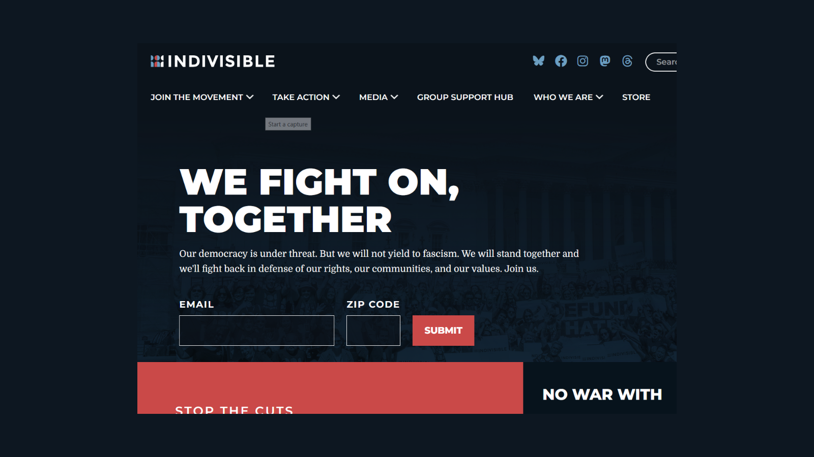 Indivisable, join the movement.